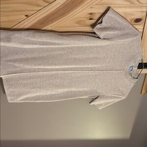 Beige Short Sleeve Dress